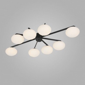 Потолочная люстра Eurosvet Opaline 70220/8 черный в Новом Уренгое - novyy-urengoy.mebel24.online | фото