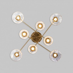 Потолочная люстра Eurosvet Ripple 50389 LED латунь в Новом Уренгое - novyy-urengoy.mebel24.online | фото 3