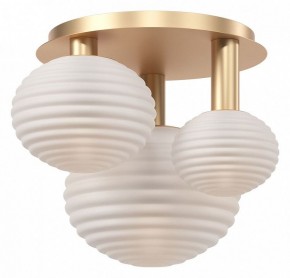 Потолочная люстра Maytoni Halo MOD268CL-03G в Новом Уренгое - novyy-urengoy.mebel24.online | фото