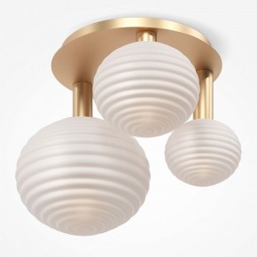 Потолочная люстра Maytoni Halo MOD268CL-03G в Новом Уренгое - novyy-urengoy.mebel24.online | фото 2