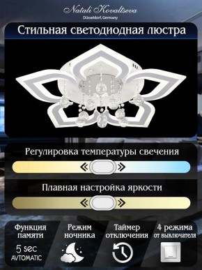Потолочная люстра Natali Kovaltseva Cascade LED LAMPS 81159 в Новом Уренгое - novyy-urengoy.mebel24.online | фото 7