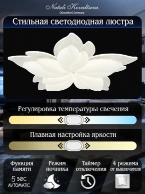 Потолочная люстра Natali Kovaltseva Effect LED LAMPS 81118 в Новом Уренгое - novyy-urengoy.mebel24.online | фото 6
