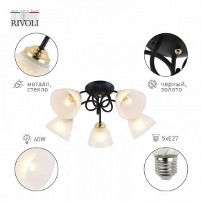 Потолочная люстра Rivoli Luiza Б0054904 в Новом Уренгое - novyy-urengoy.mebel24.online | фото 4