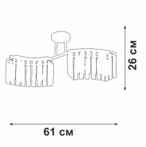 Потолочная люстра Vitaluce V5884 V5884-0/4PL в Новом Уренгое - novyy-urengoy.mebel24.online | фото 4