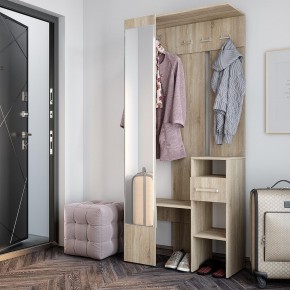 Прихожая Лига (Дуб Сонома) в Новом Уренгое - novyy-urengoy.mebel24.online | фото 3