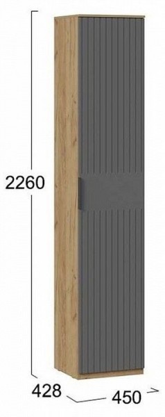 Шкаф для белья Хилтон Исп. 2 в Новом Уренгое - novyy-urengoy.mebel24.online | фото 5