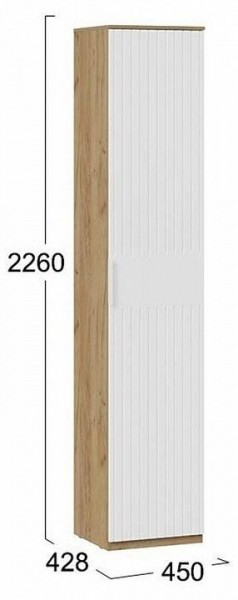 Шкаф для белья Хилтон Исп. 2 в Новом Уренгое - novyy-urengoy.mebel24.online | фото 6