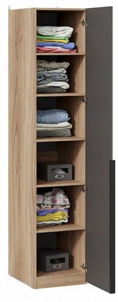 Шкаф для белья Порто СМ-393.07.001 в Новом Уренгое - novyy-urengoy.mebel24.online | фото 4