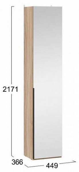 Шкаф для белья Порто СМ-393.07.212 в Новом Уренгое - novyy-urengoy.mebel24.online | фото 4