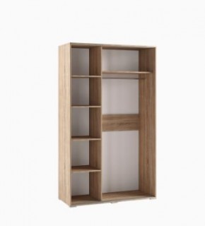 Шкаф-купе Бланка Дуб сонома/Белый в Новом Уренгое - novyy-urengoy.mebel24.online | фото 2