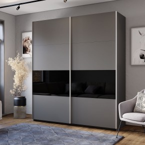 Шкаф-купе Харви ШКК-10 (графит) в Новом Уренгое - novyy-urengoy.mebel24.online | фото