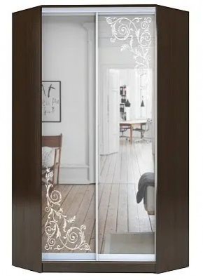 Шкаф-купе ХИТ-У-22-4-66 ОРНАМЕНТ в Новом Уренгое - novyy-urengoy.mebel24.online | фото