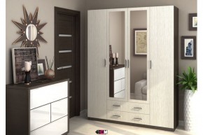 Шкаф Квадро венге/дуб белфорд в Новом Уренгое - novyy-urengoy.mebel24.online | фото 2