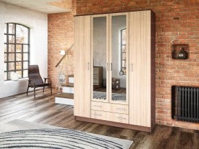 Шкаф Квадро венге/дуб белфорд в Новом Уренгое - novyy-urengoy.mebel24.online | фото 4