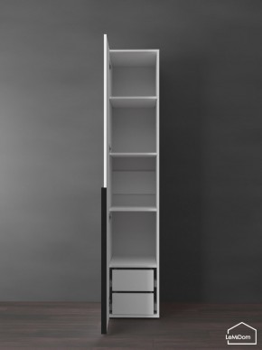 Шкаф Linnea MHR-1-3 2050х400х510 (Белый-М 11.1.2) в Новом Уренгое - novyy-urengoy.mebel24.online | фото 7