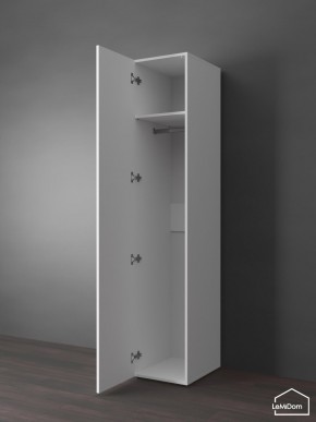 Шкаф Linnea MHR-1PO 2050х400х510 (Белый-М 11.1.2) в Новом Уренгое - novyy-urengoy.mebel24.online | фото 4