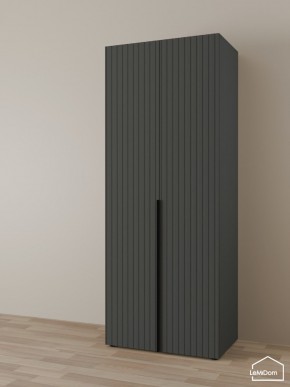 Шкаф Linnea MHR-2-2 2050х800х510 (Графит-М 11.1.25) в Новом Уренгое - novyy-urengoy.mebel24.online | фото