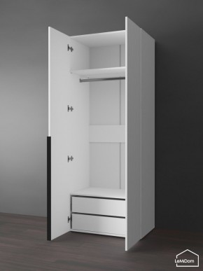 Шкаф Linnea MHR-2-3 2050х800х510 (Белый-М 11.1.1) в Новом Уренгое - novyy-urengoy.mebel24.online | фото 6