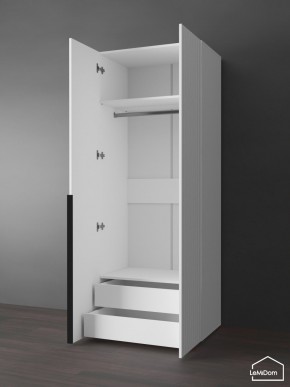 Шкаф Linnea MHR-2-3 2050х800х510 (Белый-М 11.1.2) в Новом Уренгое - novyy-urengoy.mebel24.online | фото 5