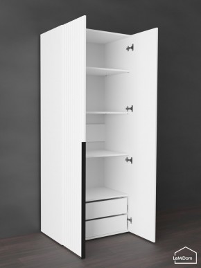 Шкаф Linnea MHR-2-4 2050х800х510 (Белый-М 11.1.1) в Новом Уренгое - novyy-urengoy.mebel24.online | фото 6