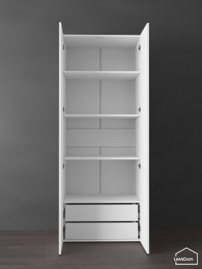 Шкаф Linnea MHR-2PO-4 2050х800х510 (Белый-М 11.1.2) в Новом Уренгое - novyy-urengoy.mebel24.online | фото 5