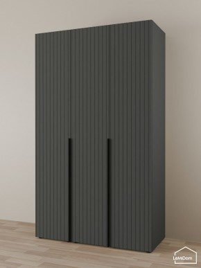 Шкаф Linnea MHR-3-1 2050х1200х510 (Графит-М 11.1.25) в Новом Уренгое - novyy-urengoy.mebel24.online | фото 1