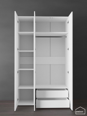 Шкаф Linnea MHR-3PO-2 2050х1200х510 (Белый-М 11.1.1) в Новом Уренгое - novyy-urengoy.mebel24.online | фото 5
