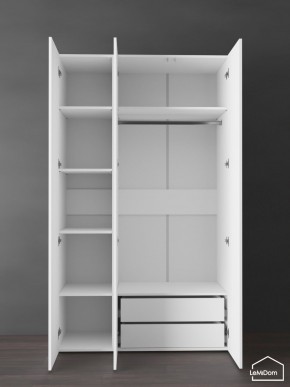 Шкаф Linnea MHR-3PO-2 2050х1200х510 (Белый-М 11.1.1) в Новом Уренгое - novyy-urengoy.mebel24.online | фото 6