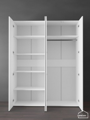 Шкаф Linnea MHR-4PO-1 2050х1600х510 (Белый-М 11.1.2) в Новом Уренгое - novyy-urengoy.mebel24.online | фото 4