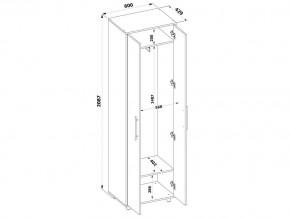 Шкаф платяной ШО-1 в Новом Уренгое - novyy-urengoy.mebel24.online | фото 4
