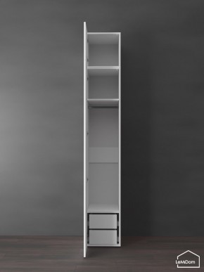 Шкаф с антресолью Linnea MHR-1POA-3 2450х400х510 (Белый-М 11.1.2) в Новом Уренгое - novyy-urengoy.mebel24.online | фото 5