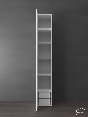 Шкаф с антресолью Linnea MHR-1POA-4 2450х400х510 (Белый-М 11.1.2) в Новом Уренгое - novyy-urengoy.mebel24.online | фото 6