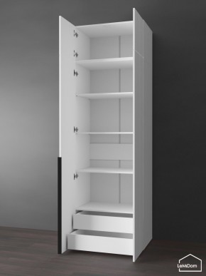 Шкаф с антресолью Linnea MHR-2A-4 2450х800х510 (Белый-М 11.1.1) в Новом Уренгое - novyy-urengoy.mebel24.online | фото 5