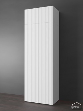 Шкаф с антресолью Linnea MHR-2POA-4 2450х800х510 (Белый-М 11.1.2) в Новом Уренгое - novyy-urengoy.mebel24.online | фото 1