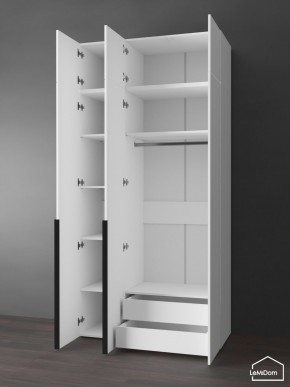 Шкаф с антресолью Linnea MHR-3A-2 2450х1200х510 (Белый-М 11.1.1) в Новом Уренгое - novyy-urengoy.mebel24.online | фото 5