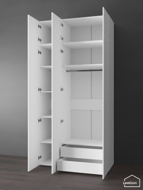 Шкаф с антресолью Linnea MHR-3POA-2 2450х1200х510 (Белый-М 11.1.1) в Новом Уренгое - novyy-urengoy.mebel24.online | фото 5