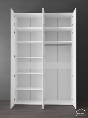 Шкаф с антресолью Linnea MHR-4POA-1 2450х1600х510 (Белый-М 11.1.1) в Новом Уренгое - novyy-urengoy.mebel24.online | фото 4