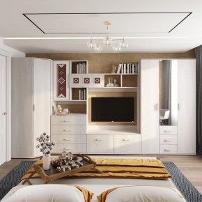 Шкаф угловой Белла (Ясень белый) в Новом Уренгое - novyy-urengoy.mebel24.online | фото 3