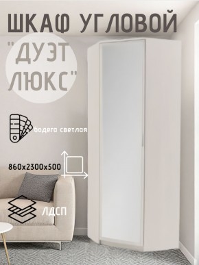 Шкаф угловой Дуэт Люкс с зеркалом в Новом Уренгое - novyy-urengoy.mebel24.online | фото 6