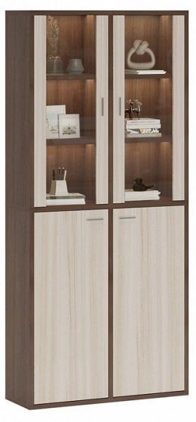 Шкаф-витрина Домино СУ(ш2в2)+2ФС+2ФГ в Новом Уренгое - novyy-urengoy.mebel24.online | фото 2