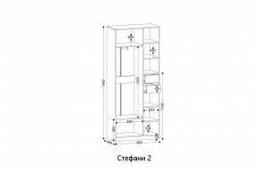 СТЕФАНИ-2 Шкаф в Новом Уренгое - novyy-urengoy.mebel24.online | фото 2