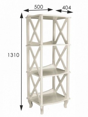 Стеллаж Джульетта 3 в Новом Уренгое - novyy-urengoy.mebel24.online | фото 4