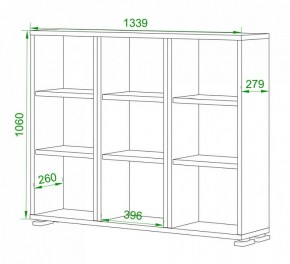 Стеллаж Домино ПУ-60-1 в Новом Уренгое - novyy-urengoy.mebel24.online | фото 2