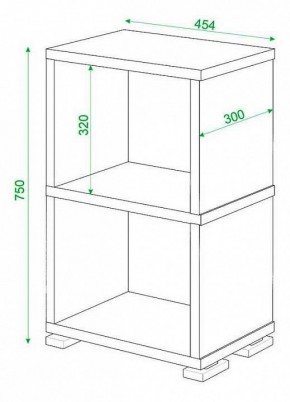 Стеллаж Домино СБ-15/2 в Новом Уренгое - novyy-urengoy.mebel24.online | фото 2