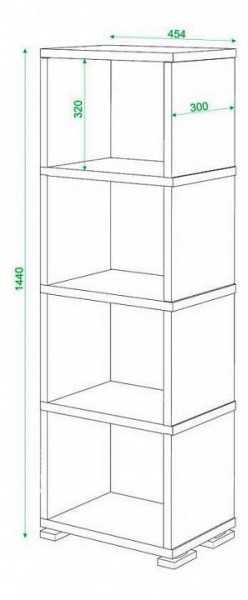 Стеллаж Домино СБ-15/4 в Новом Уренгое - novyy-urengoy.mebel24.online | фото 3