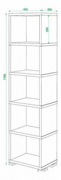 Стеллаж Домино СБ-15/5 в Новом Уренгое - novyy-urengoy.mebel24.online | фото 3