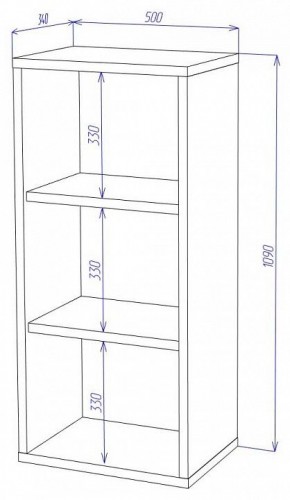 Стеллаж Домино СУ(ш1в1) в Новом Уренгое - novyy-urengoy.mebel24.online | фото 2