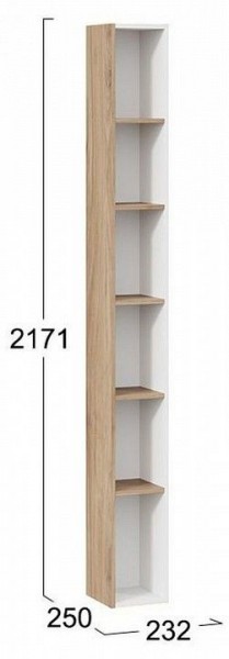 Стеллаж-колонка Порто ТД-393.07.25 в Новом Уренгое - novyy-urengoy.mebel24.online | фото 5