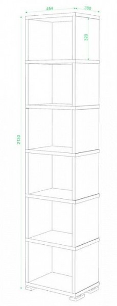 Стеллаж-колонка СБ-15/6 в Новом Уренгое - novyy-urengoy.mebel24.online | фото 2