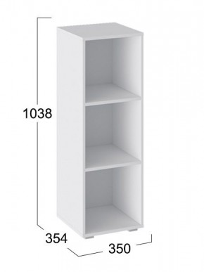 Стеллаж модульный «Литл» Тип 3 в Новом Уренгое - novyy-urengoy.mebel24.online | фото 2